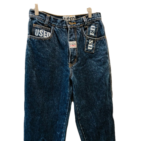 Get Used By Elie Denim - SOLD-VINTAGE Get Used By Elie Jeans Streetwear 90s RARE